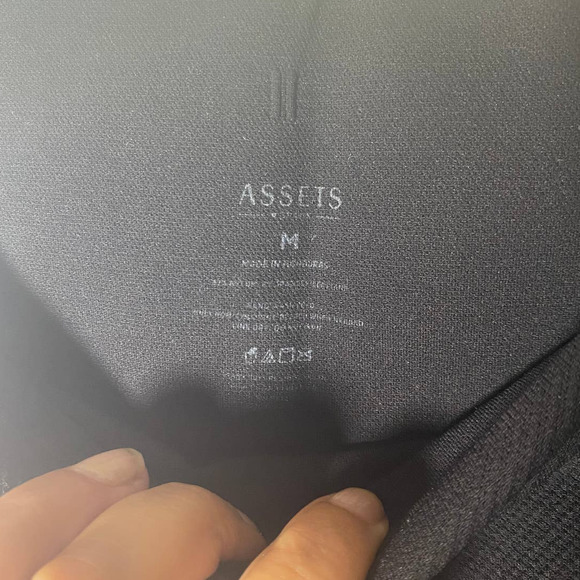 Spanx's Assets high waisted black leggings tights size M - Picture 5 of 8